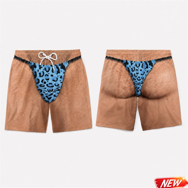 Funny Swim Trunks Men 3d Print - Trunks Board Surf review and price