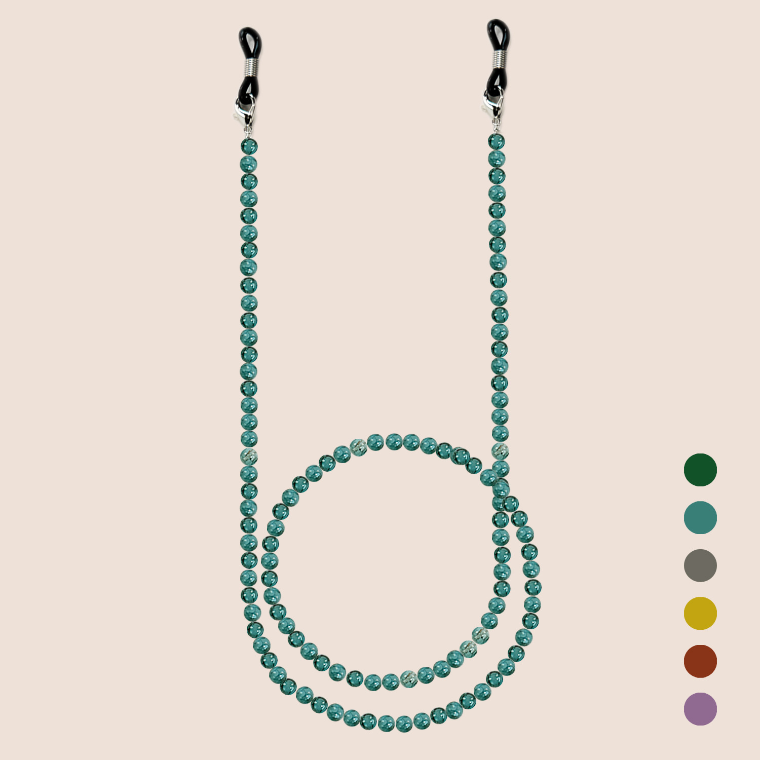 Chinese Style Glass Beaded Eye - Sunglass Retainer Cord review and price